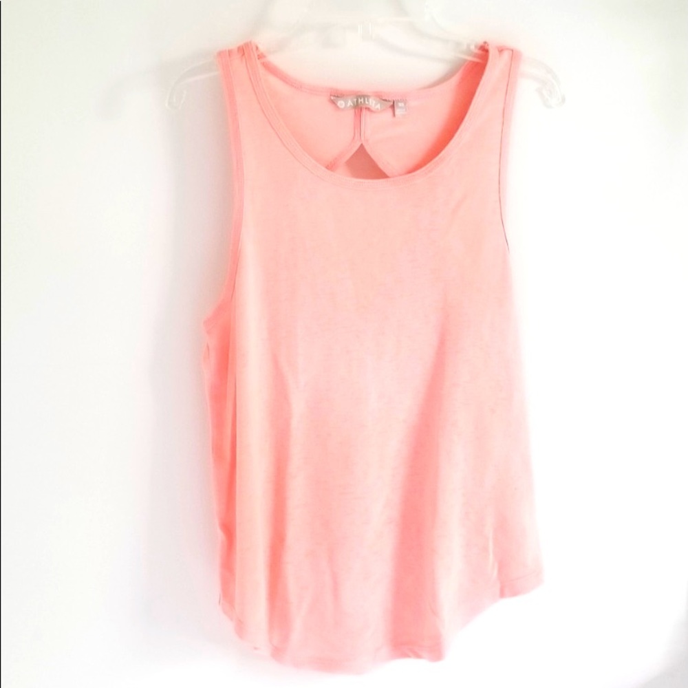 Athleta Peach Tank Top Lightweight XS